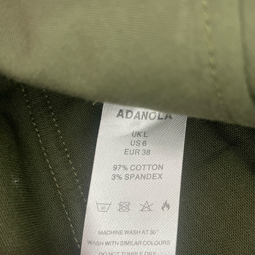 Adanola Olive Green Cargo Pants - Picture 4 of 4